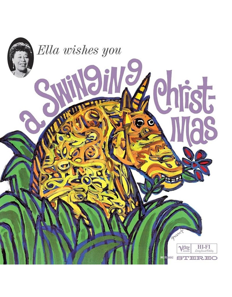 (LP) Ella Fitzgerald - Ella Wishes You A Swinging Christmas (Verve Acoustic Sounds Series)