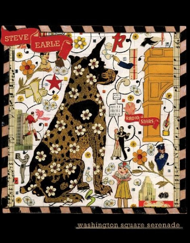 (LP) Steve Earle - Washington Square Serenade (Metallic Gold Color Vinyl)