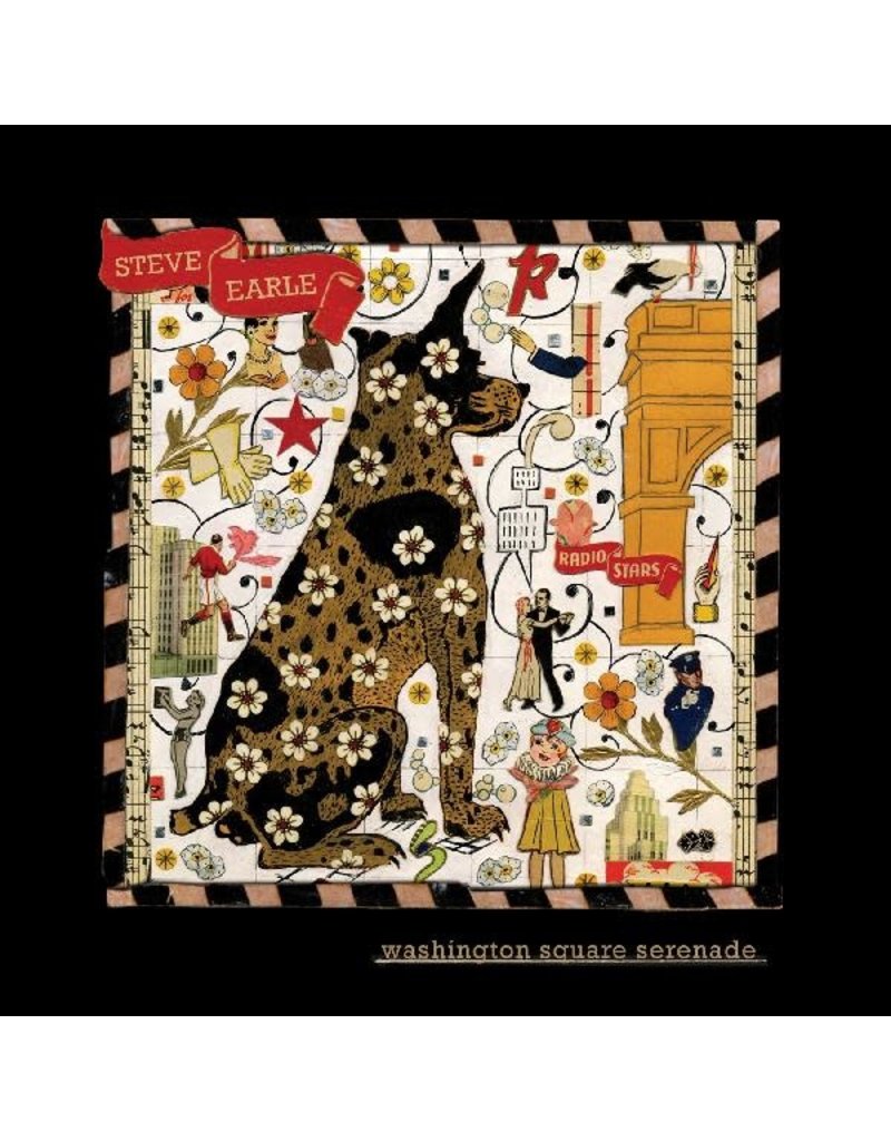 (LP) Steve Earle - Washington Square Serenade (Metallic Gold Color Vinyl)