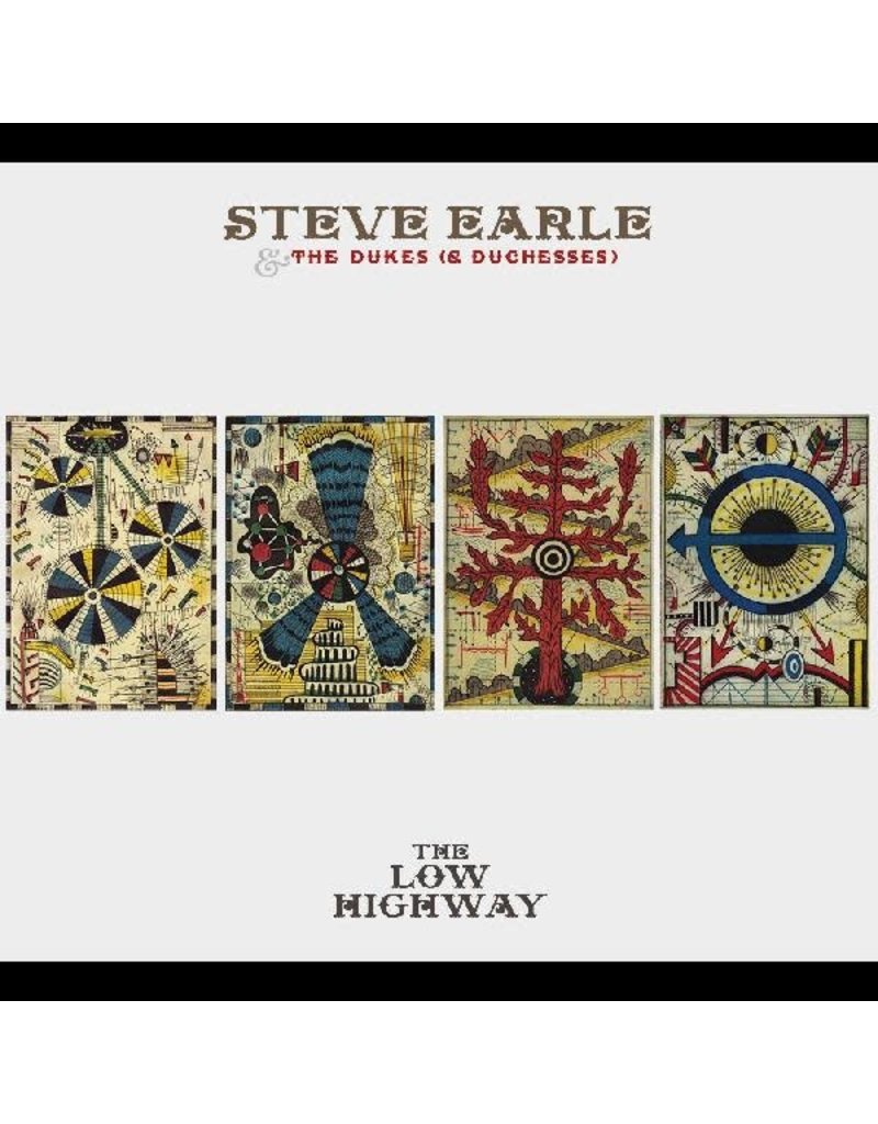 (LP) Steve Earle & The Dukes (& Duchesses) - The Low Highway (Butter Cream Color Vinyl)