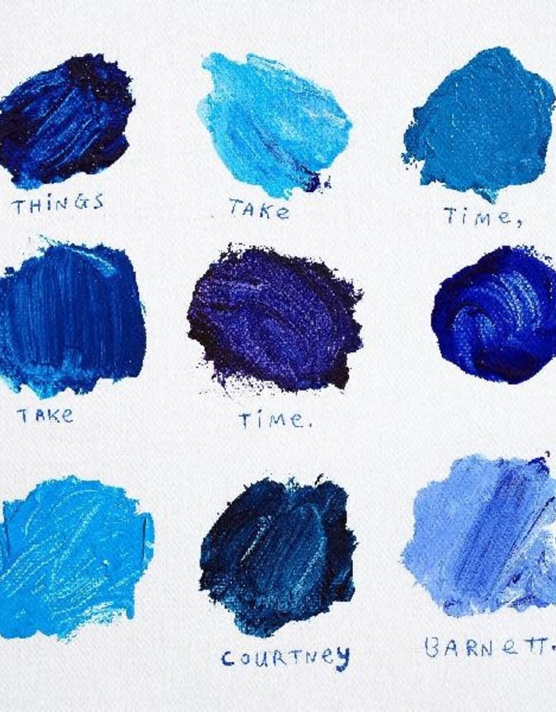 (LP) Courtney Barnett - Things Take Time, Take Time (Blue Vinyl)
