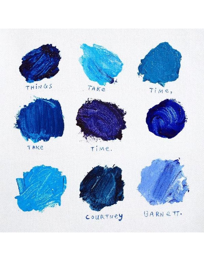 (LP) Courtney Barnett - Things Take Time, Take Time (Blue Vinyl)