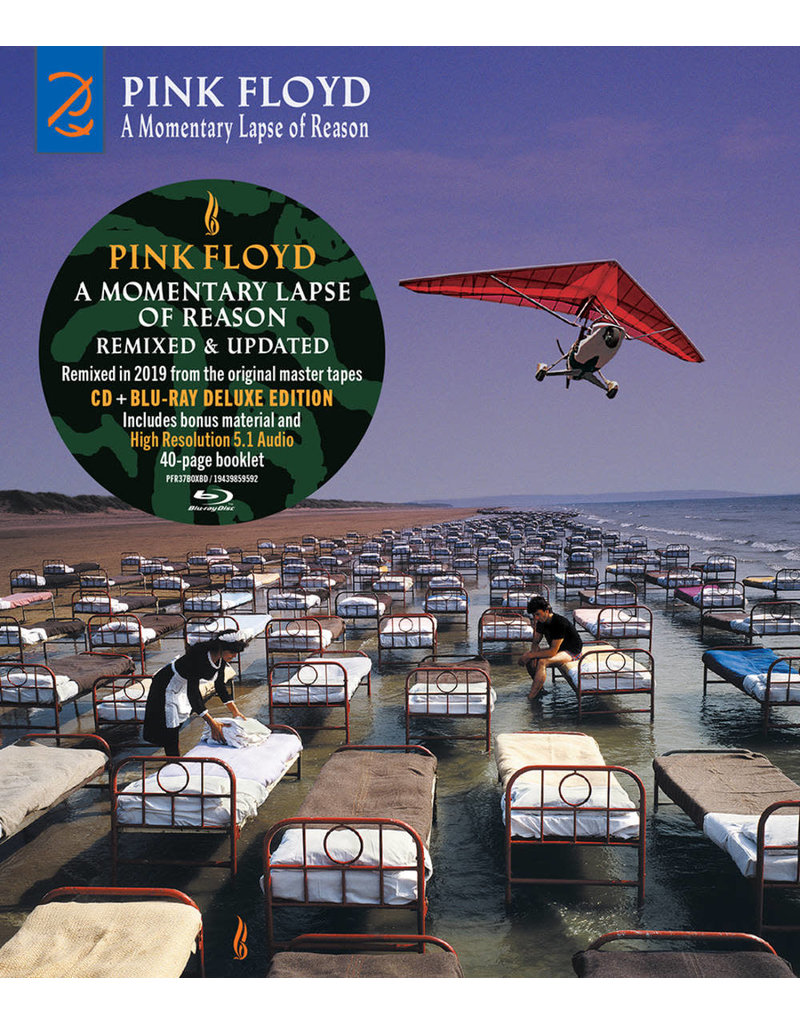 Legacy (CD) Pink Floyd - A Momentary Lapse Of Reason (CD/Bluray/Stickers) (Remixed & Updated 2019)