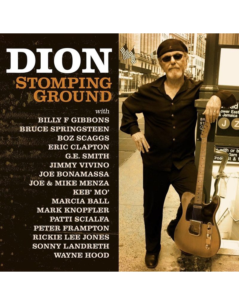 Keeping Blues Alive (CD)  Dion - Stomping Ground