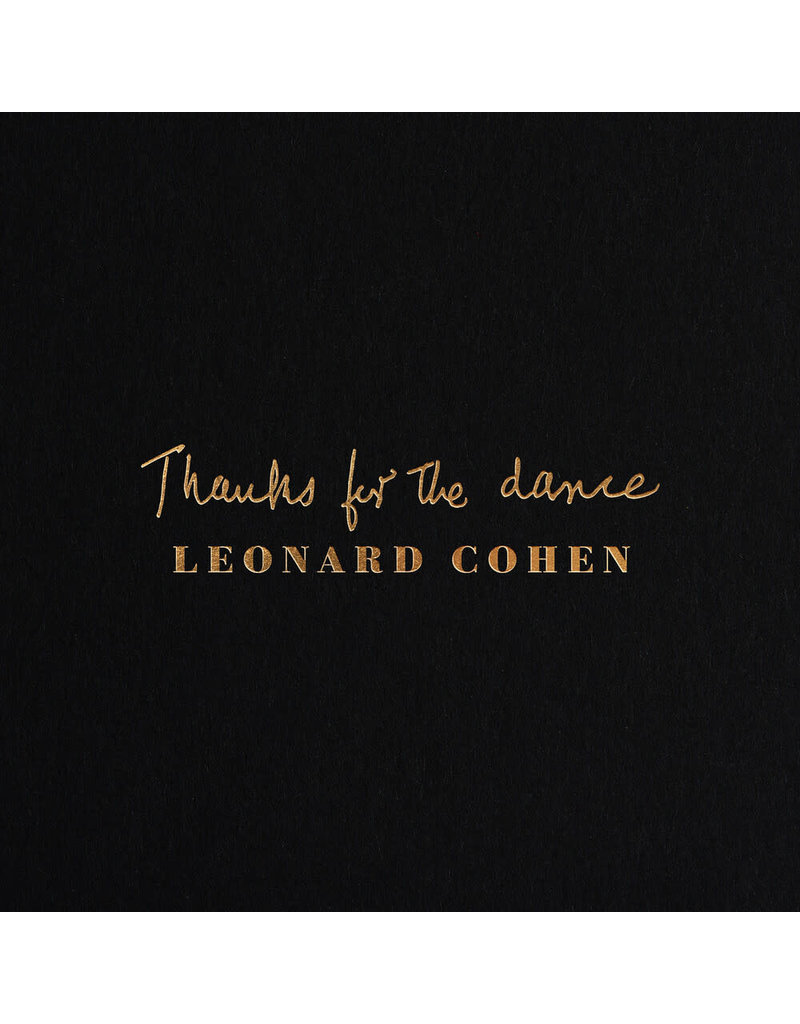 (LP) Leonard Cohen - Thanks For the Dance (2019 Posthumous Release)