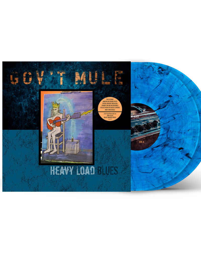 Fantasy (LP) Gov't Mule - Heavy Load Blues (2LP/Indie: Blue smoke)