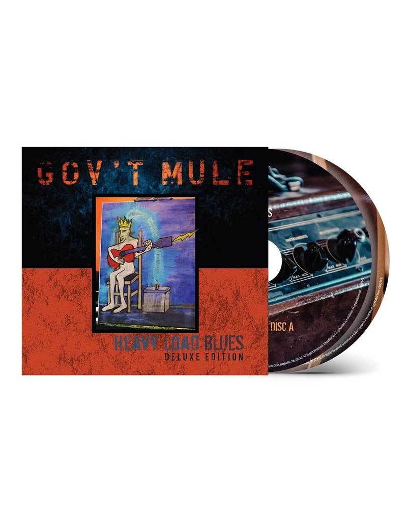 Fantasy (CD) Gov't Mule - Heavy Load Blues (2CD Deluxe)