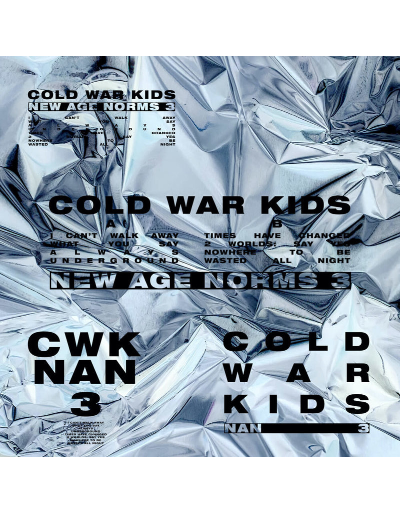 (LP) Cold War Kids - New Age Norms 3 **********DEEP DISCOUNT IN EFFECT!**********