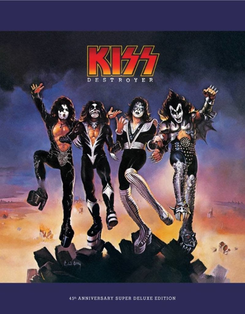 (CD) Kiss - Destroyer 45th Anniversary (4CD/BR/Book/Kiss army kit) Super Deluxe Edition