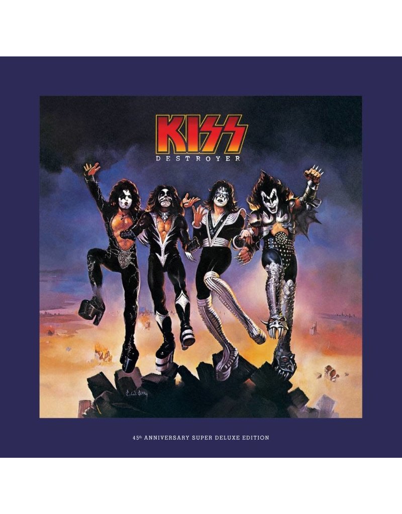 (CD) Kiss - Destroyer 45th Anniversary (4CD/BR/Book/Kiss army kit) Super Deluxe Edition