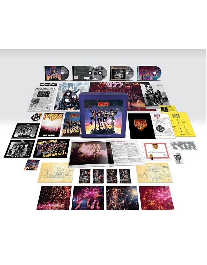 (CD) Kiss - Destroyer 45th Anniversary (4CD/BR/Book/Kiss army kit) Super Deluxe Edition