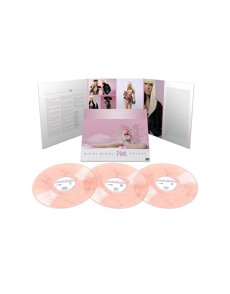 Republic (LP) Nicki Minaj - Pink Friday (3LP/Pink & white swirl/Gatefold) 10th Anniversary Dlx Edition