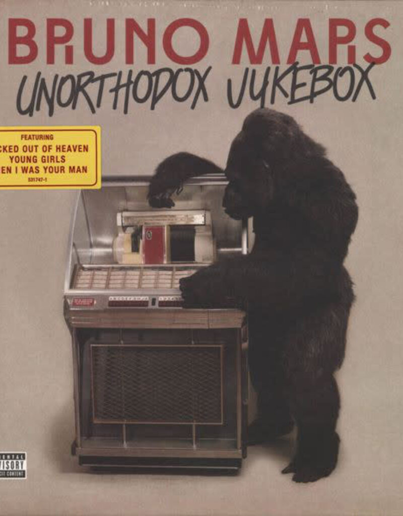 Atlantic (LP) Bruno Mars - Unorthodox Jukebox (Black Vinyl)