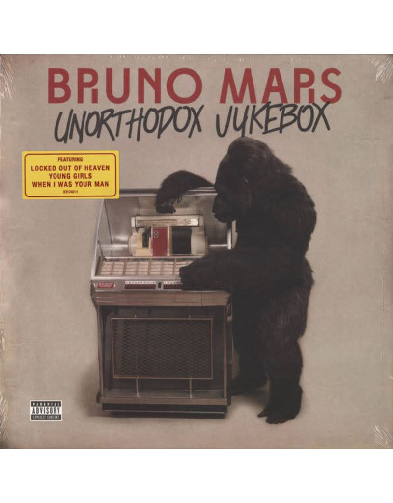 Atlantic (LP) Bruno Mars - Unorthodox Jukebox (Black Vinyl)