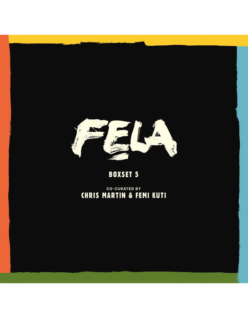 Knitting Factory Records (LP) Fela Kuti - Box Set 5 (curated by Chris Martin and Femi Kuti)