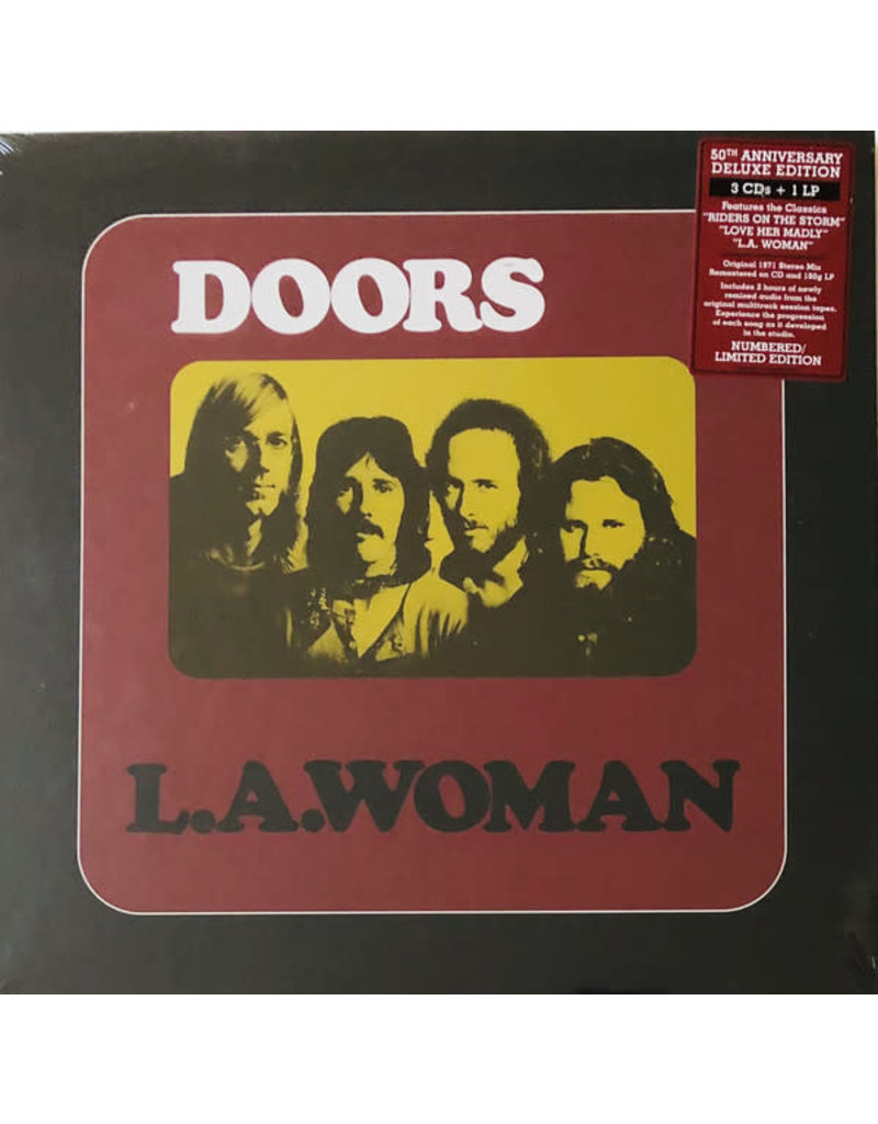 (LP) Doors -  L.A. Woman (1LP/3CD/180g/Remaster) 50th Anniversary Deluxe Edition