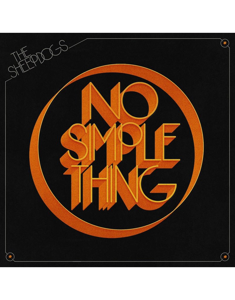 (LP) The Sheepdogs - No Simple Thing (Black Vinyl)