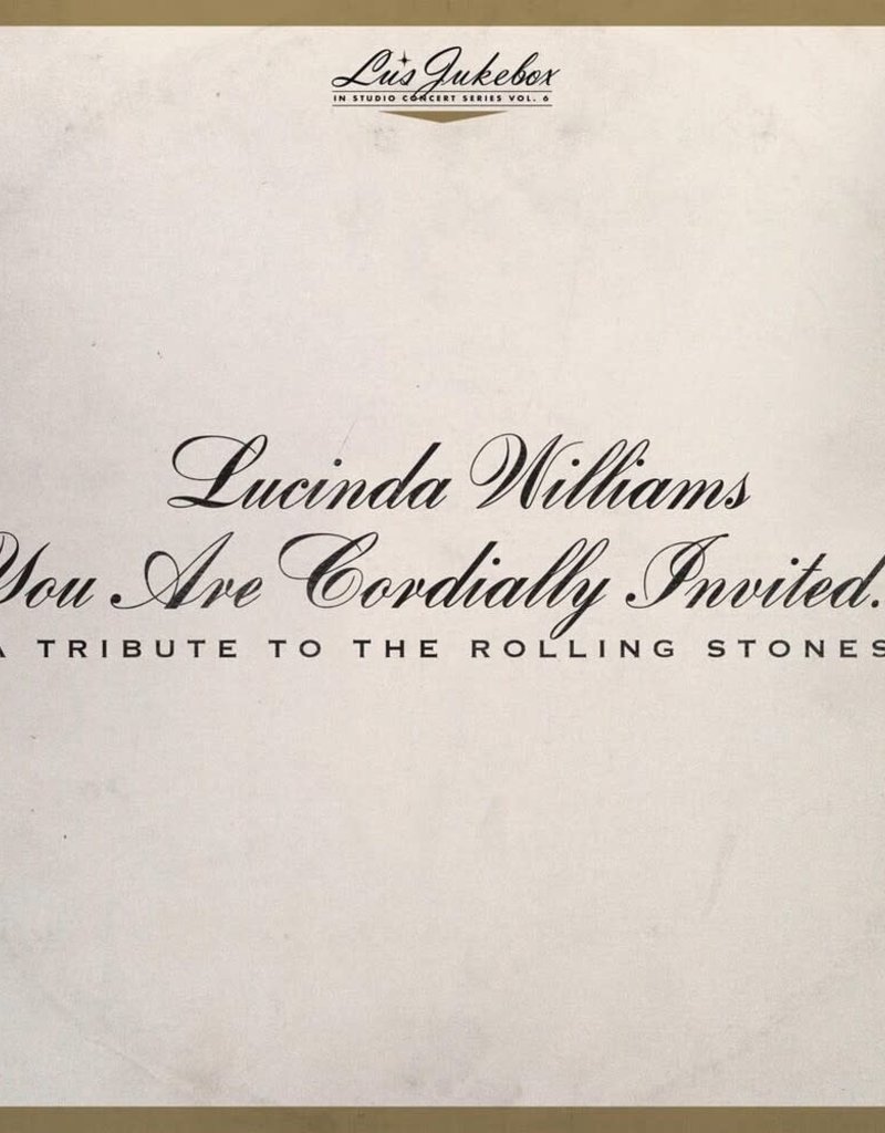 Highway 20 (CD) Lucinda Williams - Lu's Jukebox Vol. 6 A Tribute To The Rolling Stones