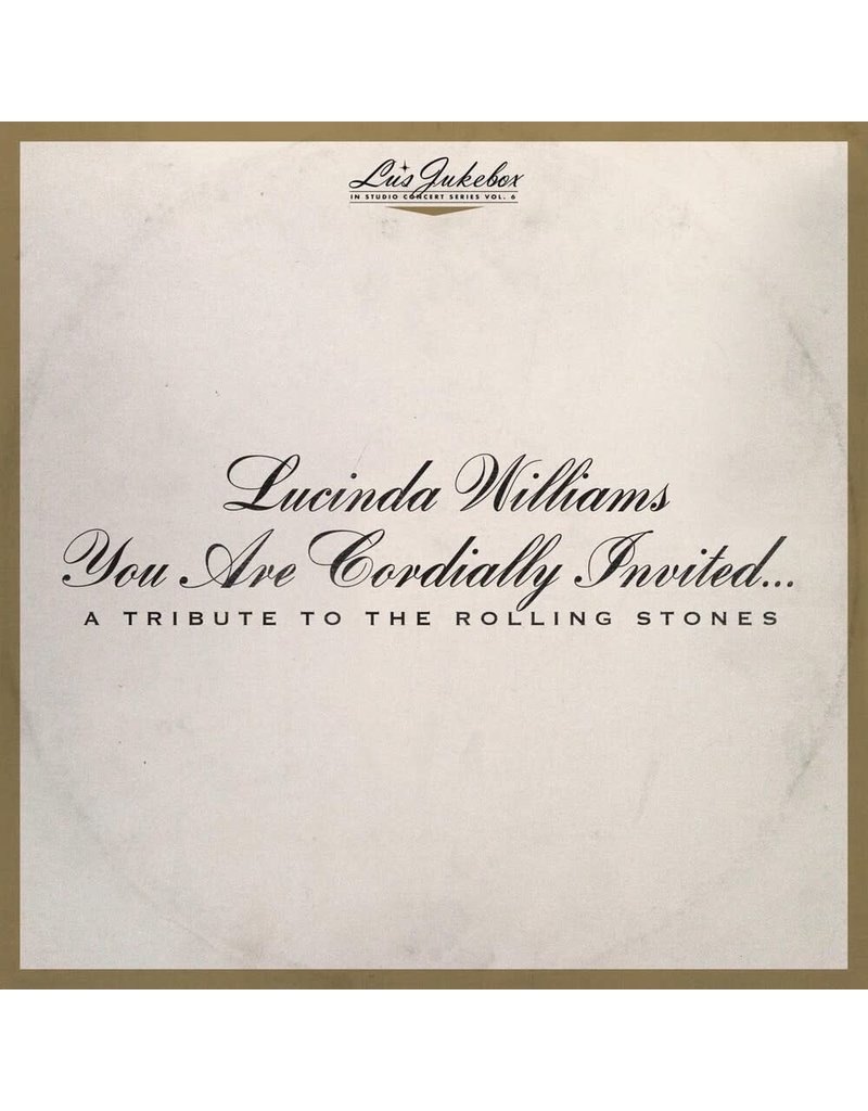 Highway 20 (CD) Lucinda Williams - Lu's Jukebox Vol. 6 A Tribute To The Rolling Stones