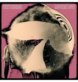 (LP) Whitehorse - Modern Love (Pink & black splatter)