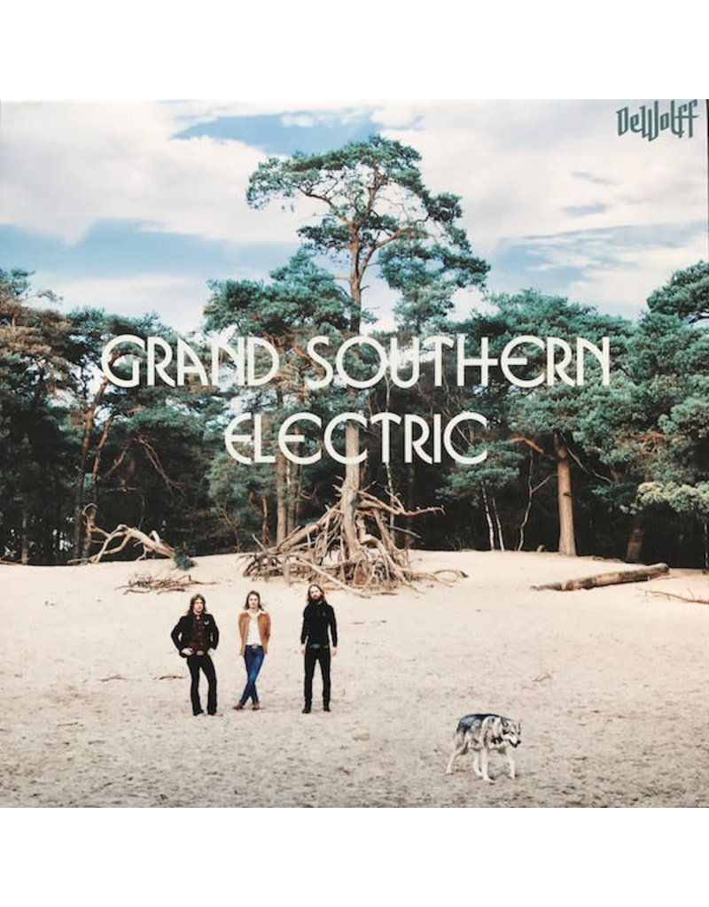 (Used LP) Dewolff ‎– Grand Southern Electric (2017 Pink W/White Marble Vinyl)