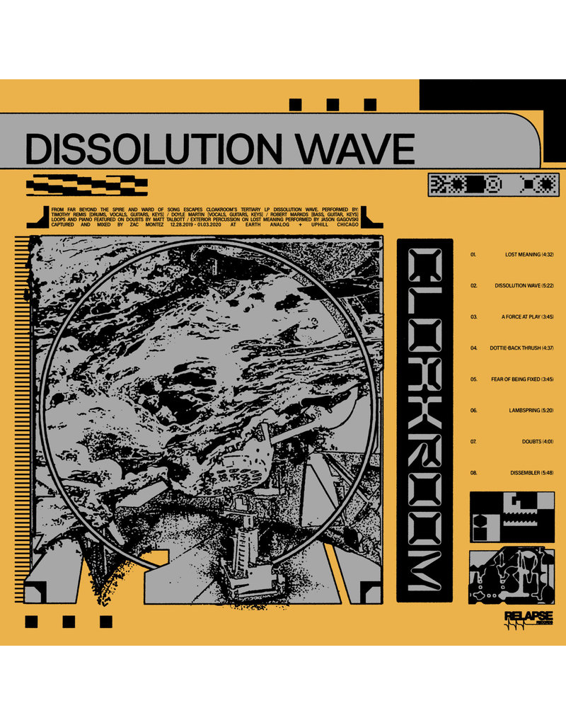 (CD) Cloakroom - Dissolution Wave