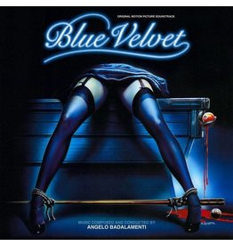 Record Store Day 2022 (LP) Angelo Badalamenti - Blue Velvet (Soundtrack) (2LP/Marbleized Blue Vinyl) RSD22