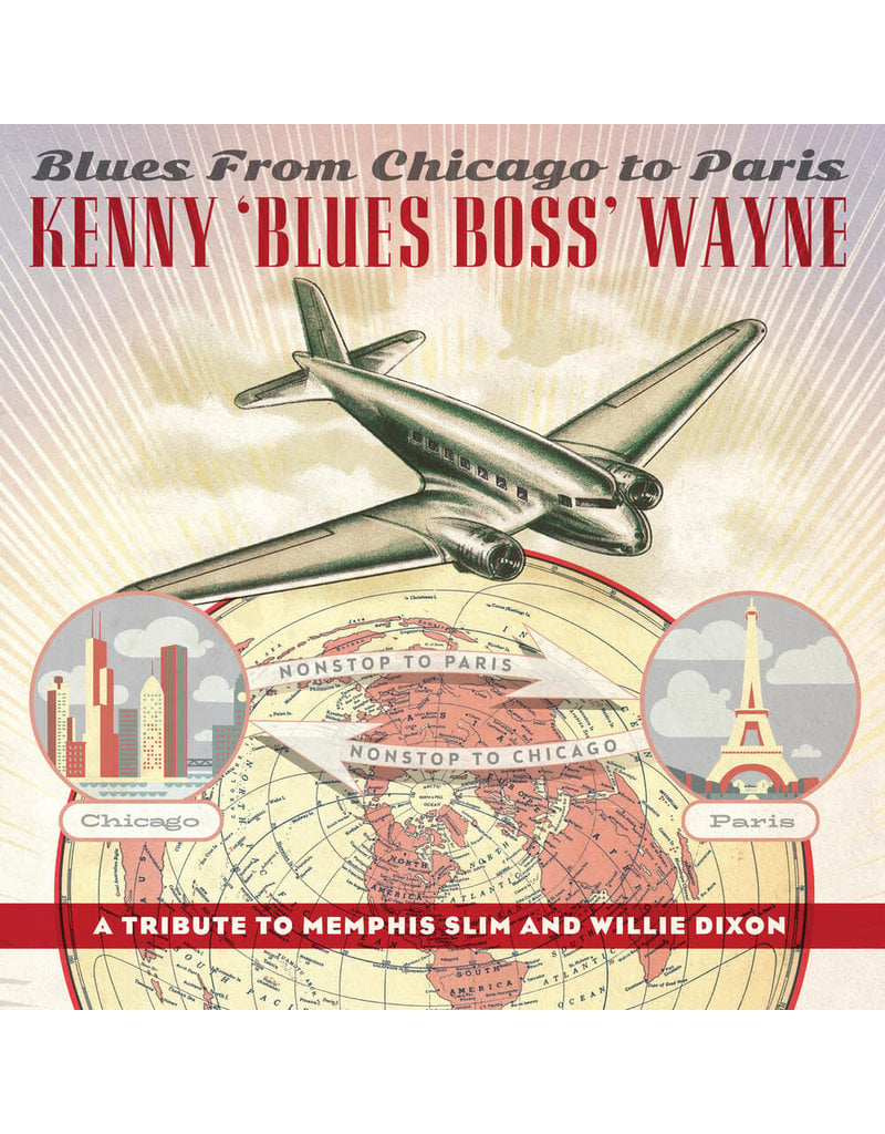 (LP) Kenny Wayne Blues Boss - Blues From Chicago To Paris (w/ DL card) CLR2024