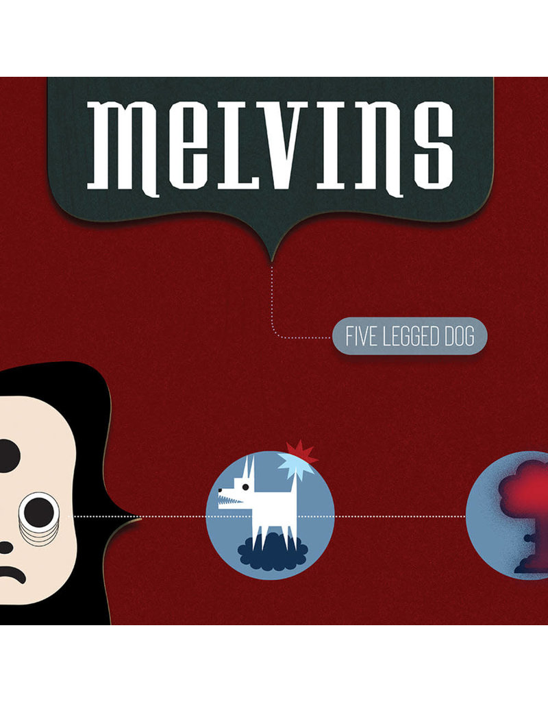 (LP) Melvins - Five Legged Dog (4LP) CLR2024