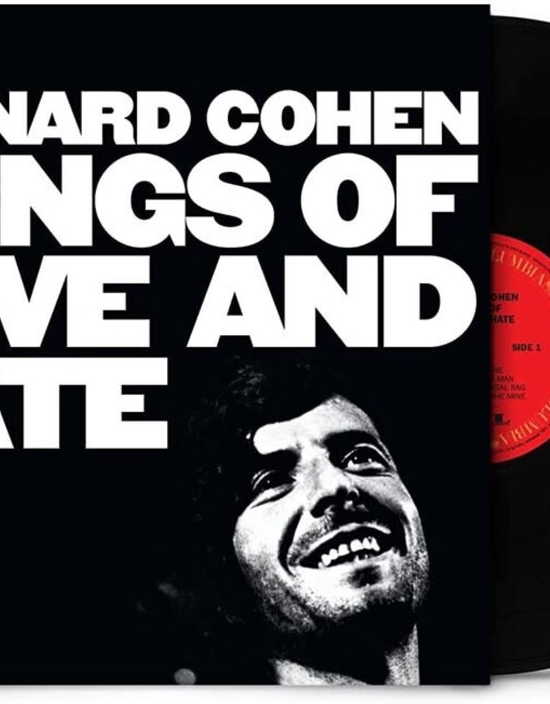 (LP) Leonard Cohen - Songs Of Love And Hate (2022 50th Ann/Black Vinyl)