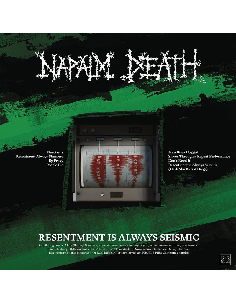 sony import (LP) Napalm Death - Resentment is Always Seismic - A Final Throw of Throes [Import LP]