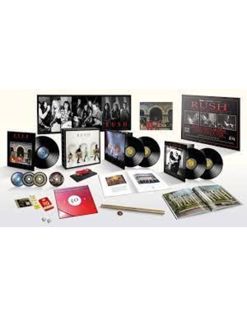 (LP) Rush - Moving Pictures Box Set (5LP+ 3CD + Bluray + Book) 40th anniversary