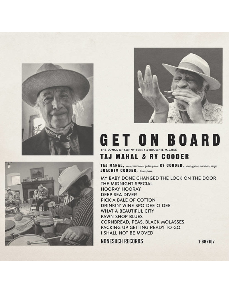 (CD) Taj Mahal & Ry Cooder - Get On Board
