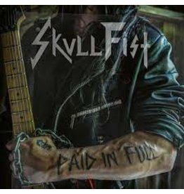 (LP) Skull Fist - Paid In Full (Indie: Orange/Red Marbled) **********DEEP DISCOUNT IN EFFECT!**********