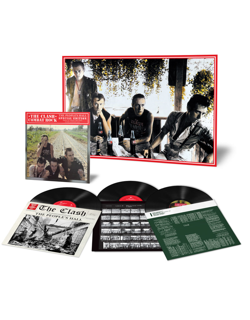 (LP) The Clash - Combat Rock + The People'S Hall