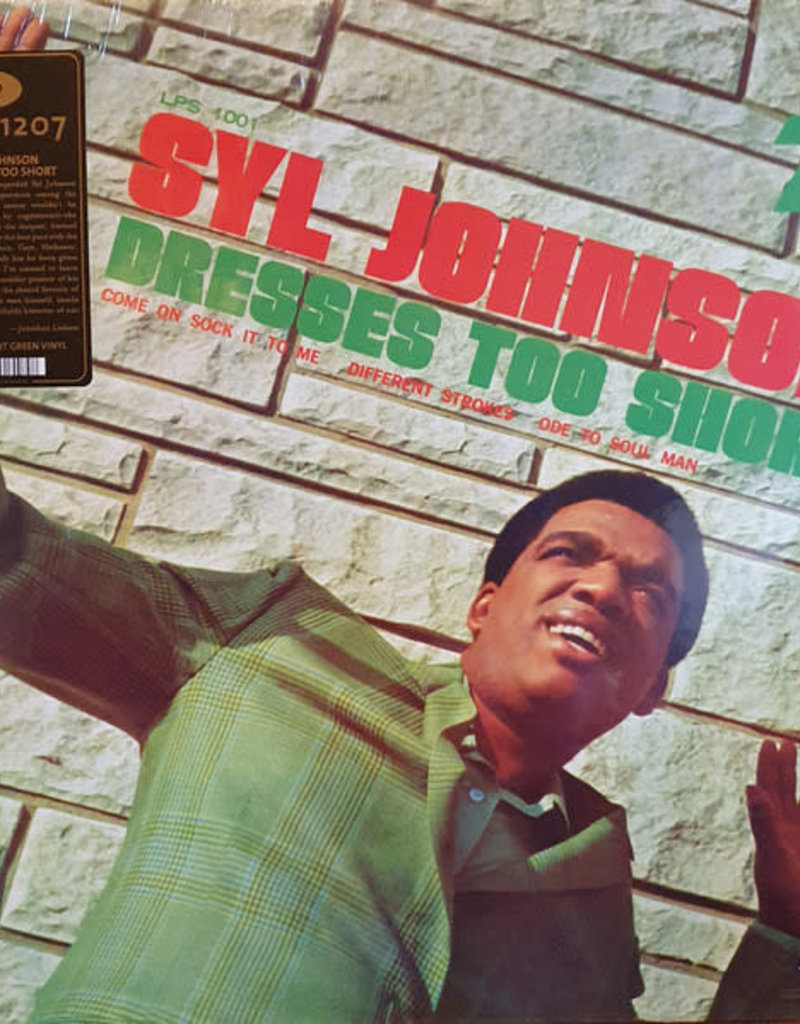 (LP) Syl Johnson - Dresses Too Short (transparent green vinyl)