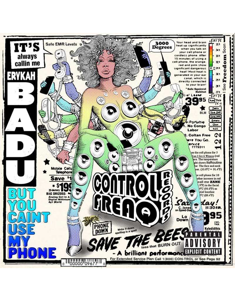 (LP) Erykah  Badu - But You Caint Use My Phone (purple)