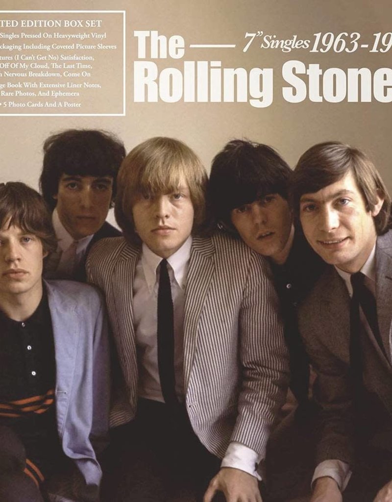 (LP) Rolling Stones - Singles 1963-1966 (18 x 7" singles boxset/45rpm/limited)