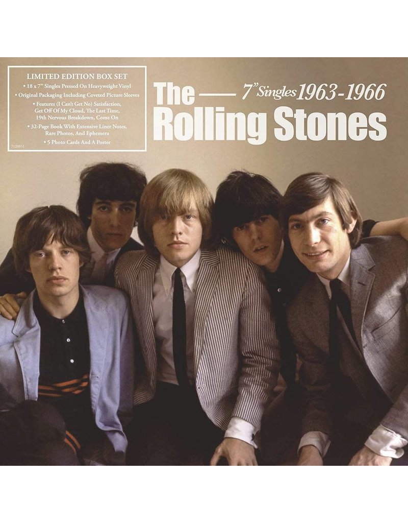 (LP) Rolling Stones - Singles 1963-1966 (18 x 7" singles boxset/45rpm/limited)