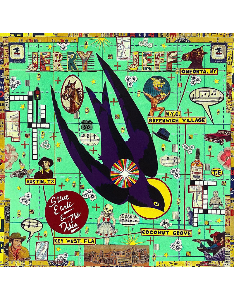 (CD) Steve Earle & The Dukes - Jerry Jeff Walker (Indie: Deluxe Edition CD)