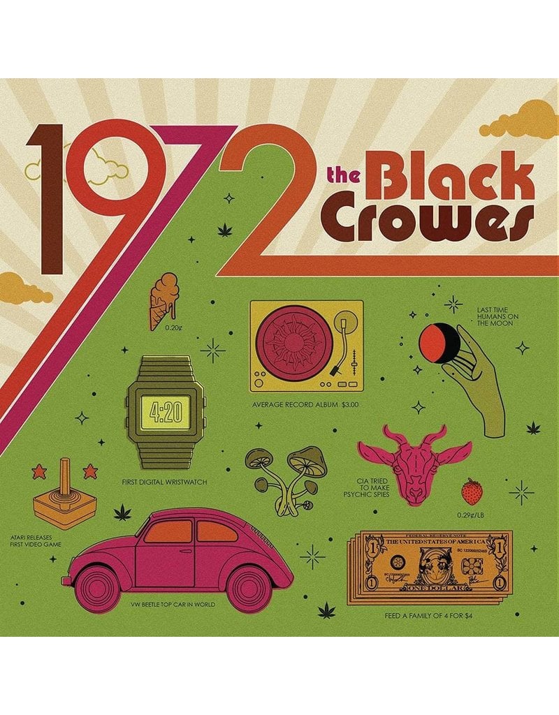 (LP) Black Crowes - 1972**********DEEP DISCOUNT IN EFFECT!**********