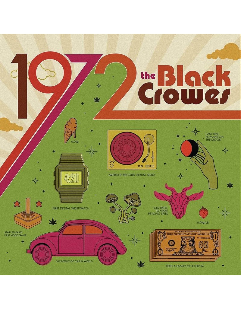 (LP) Black Crowes - 1972**********DEEP DISCOUNT IN EFFECT!**********