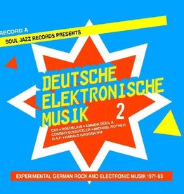 (LP) Various - Deutsche Elektronische Music Volume 2 (Blue Cover Record A) 2LP