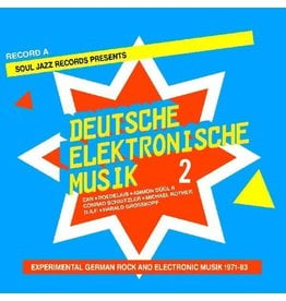 (LP) Various - Deutsche Elektronische Music Volume 2 (Blue Cover Record A) 2LP