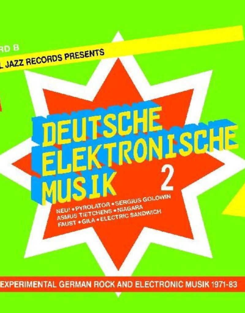 (LP) Various - Deutsche Elektronische Music Volume 2 (Green Cover Record A) 2LP
