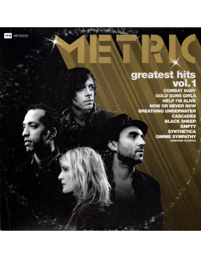 (LP) Metric - Greatest Hits Vol. 1 (White Vinyl)