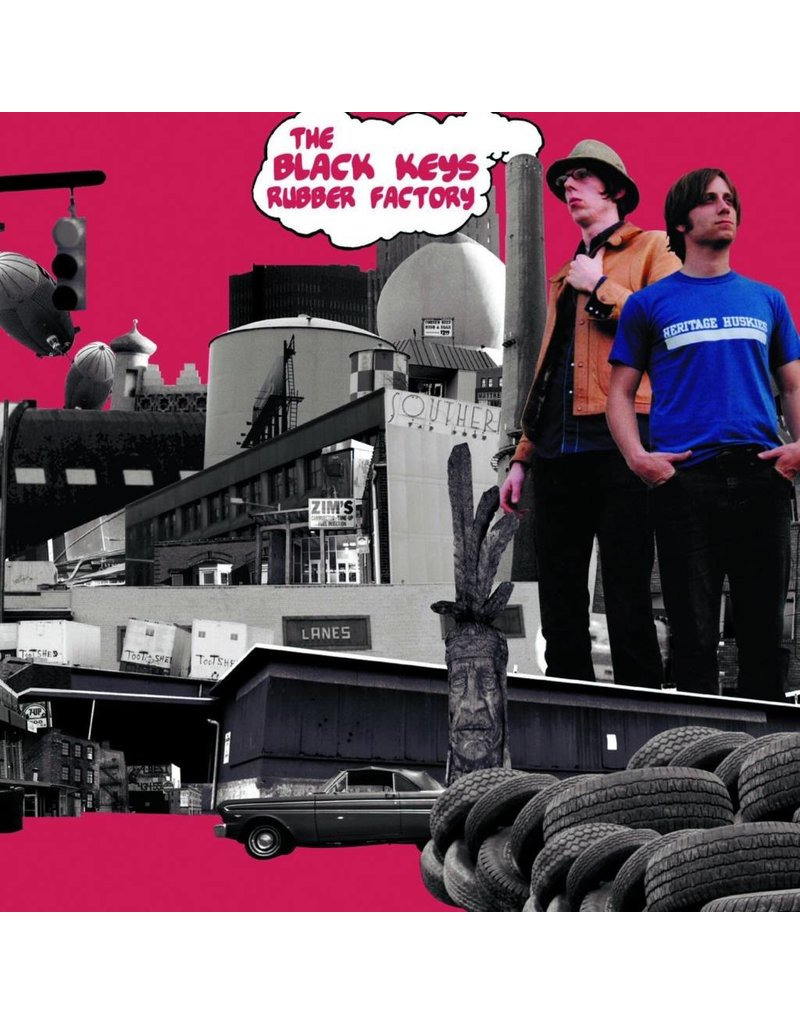 (LP) The Black Keys - Rubber Factory (2016 Repress)