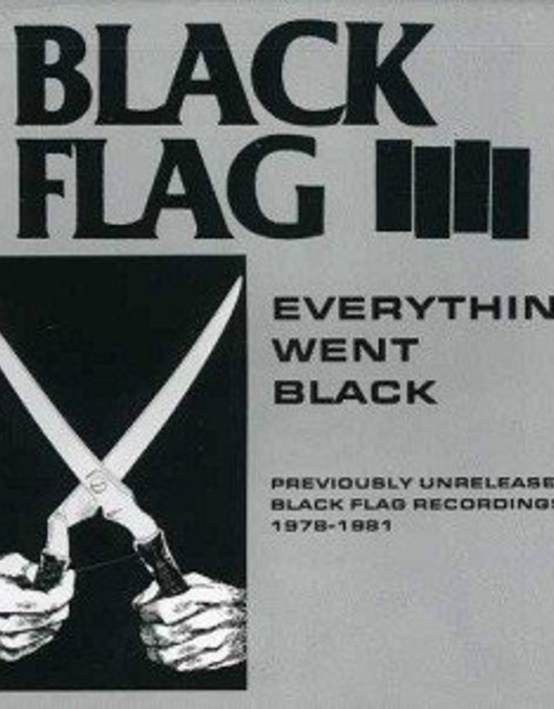 (LP) Black Flag - Everything Went Black
