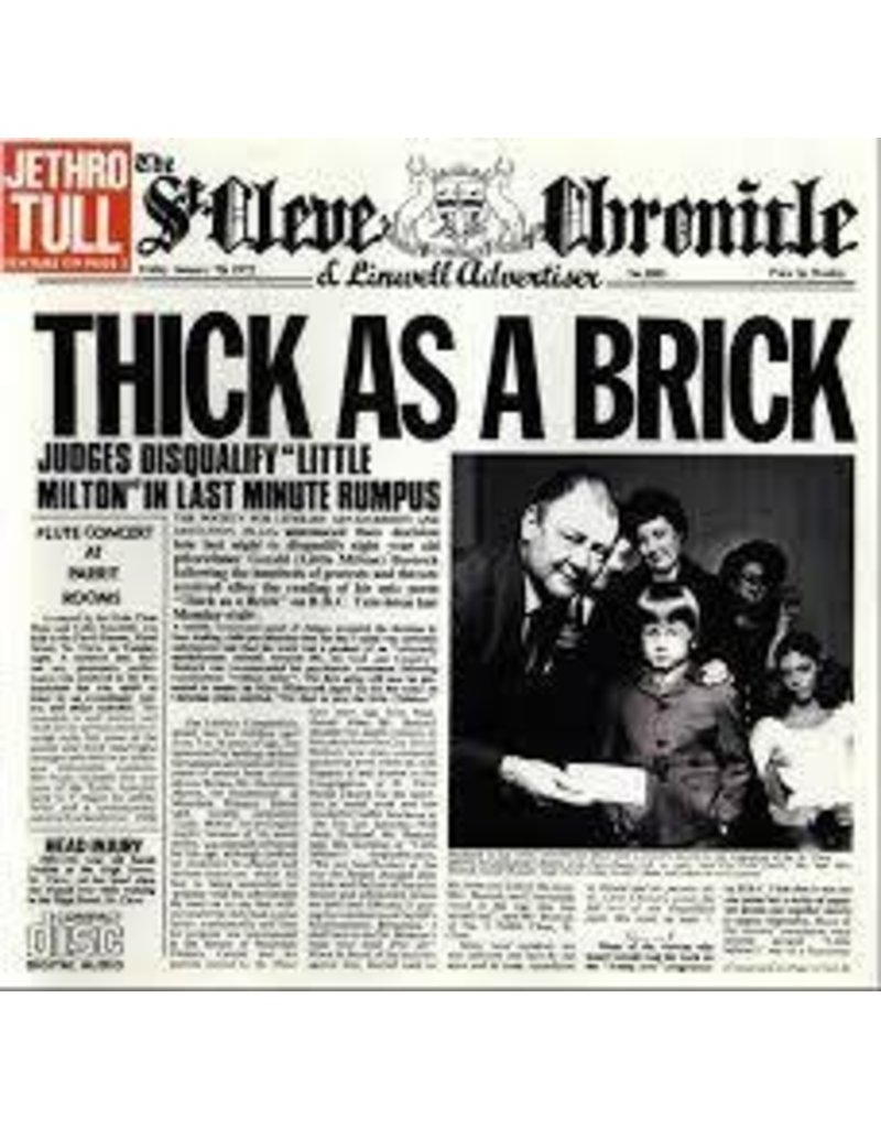 (LP) Jethro Tull - Thick As A Brick (DIS)