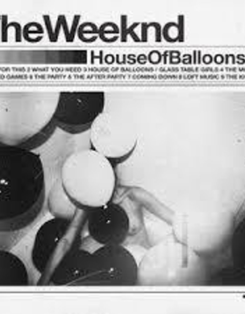 LP) Weeknd - House Of Balloons - Dead Dog Records